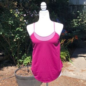 Sports bra tank top